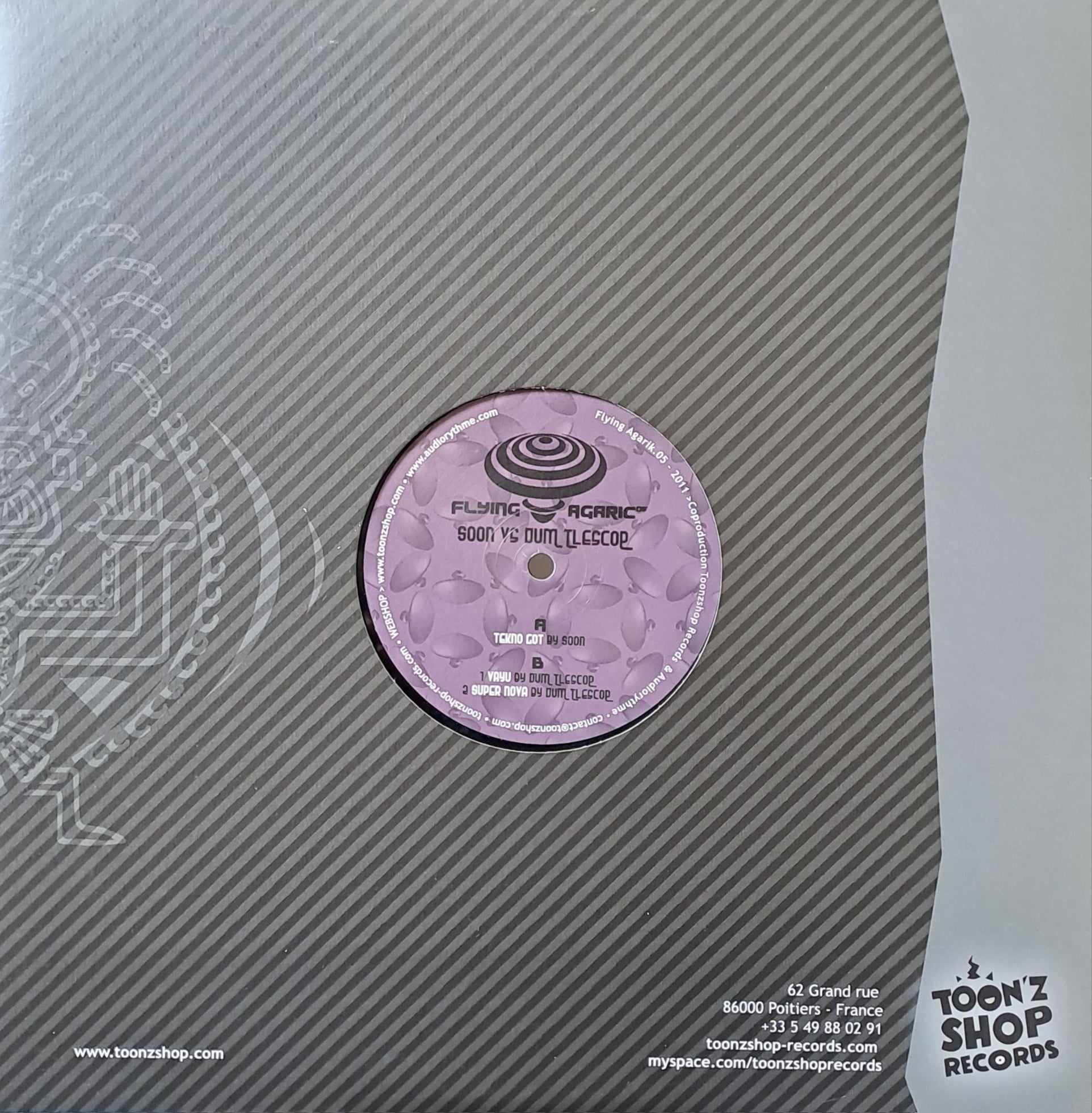 Flying Agaric 05 - vinyle psytrance 